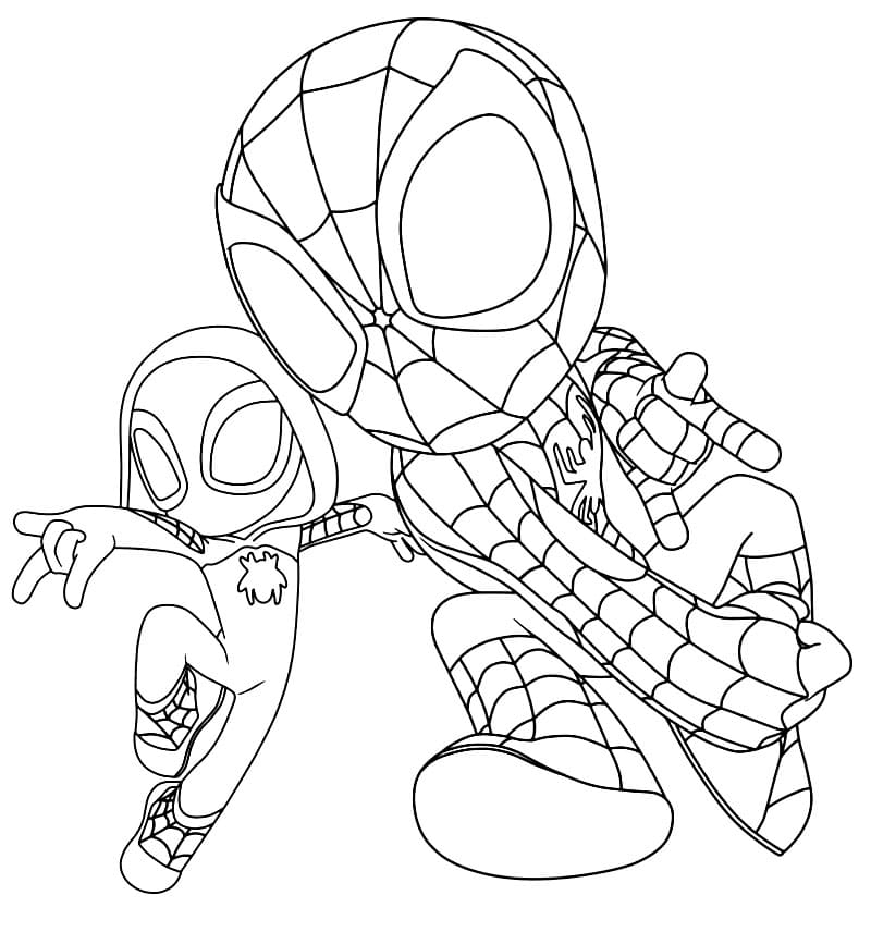 printable spidey and friends printable spidey and friends