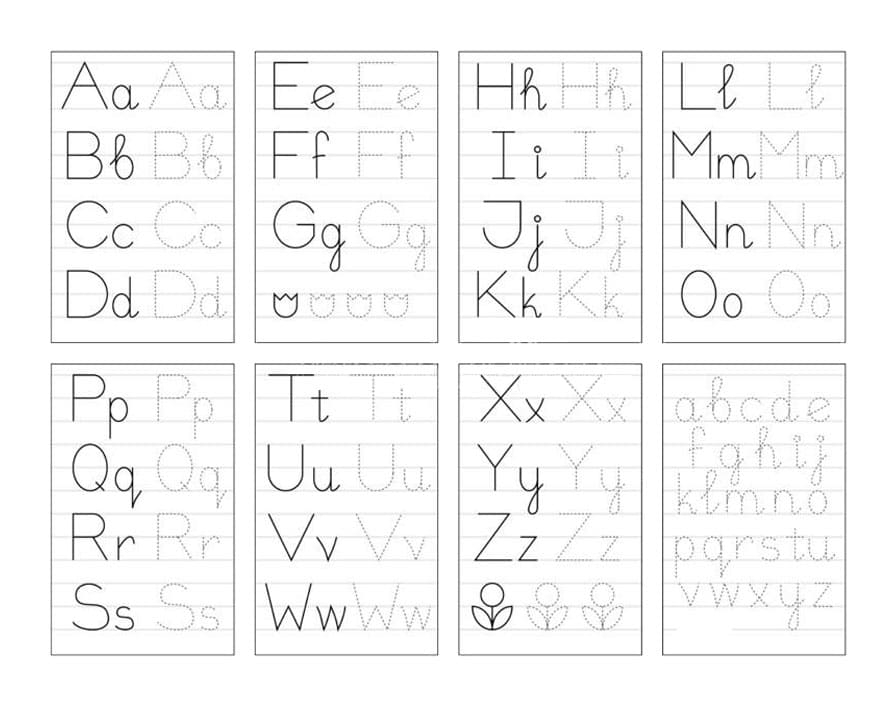 Printable Trace Letter A Z Free Download And Print For You Printable Trace Letter A Z Free Download And Print For You