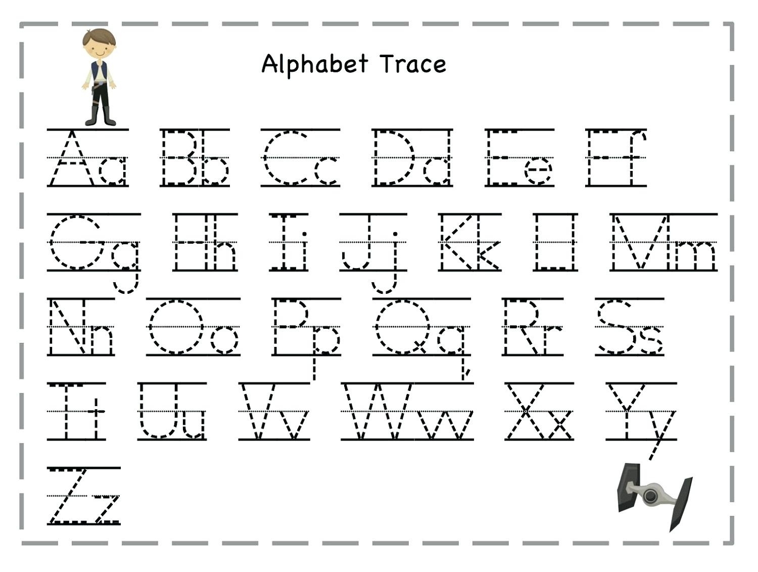 Printable Traceable Letters For Toddlers Printable Traceable Letters For Toddlers