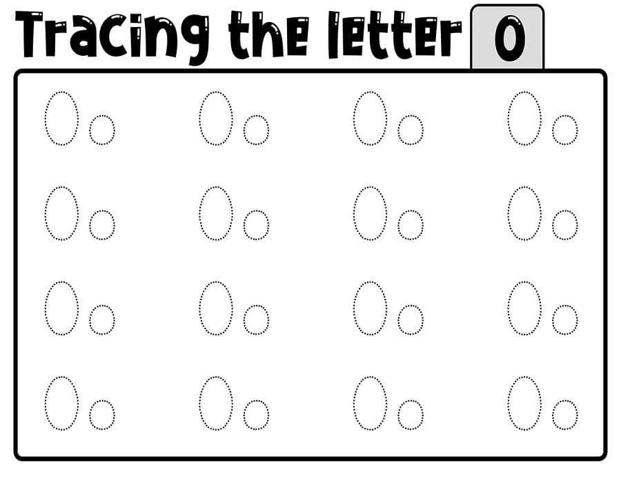 Printable Tracing Letter O Worksheet Free Download And Print For You Printable Tracing Letter O Worksheet Free Download And Print For You