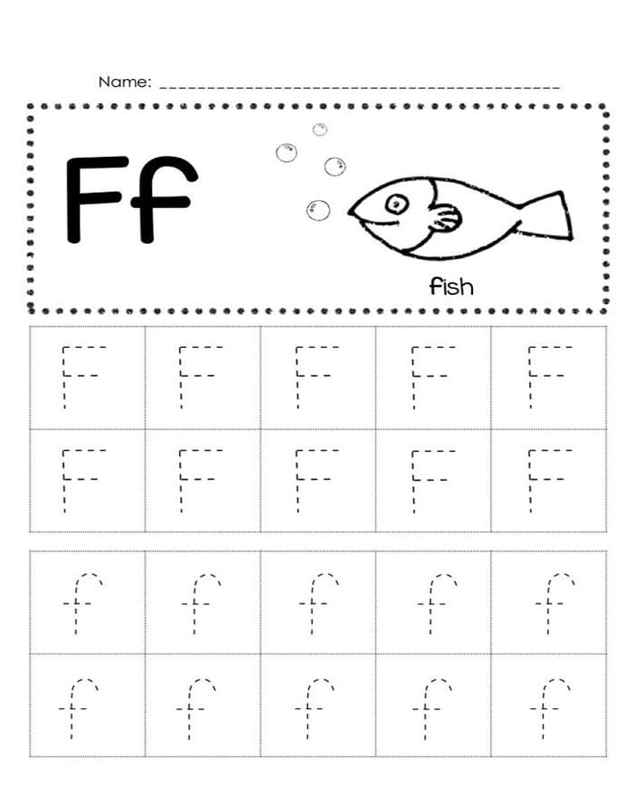 Printable Tracing Of Letter F Free Download And Print For You Printable Tracing Of Letter F Free Download And Print For You