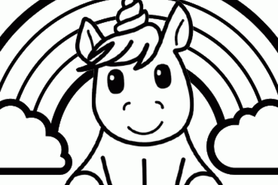 Printable Unicorn Coloring Pages