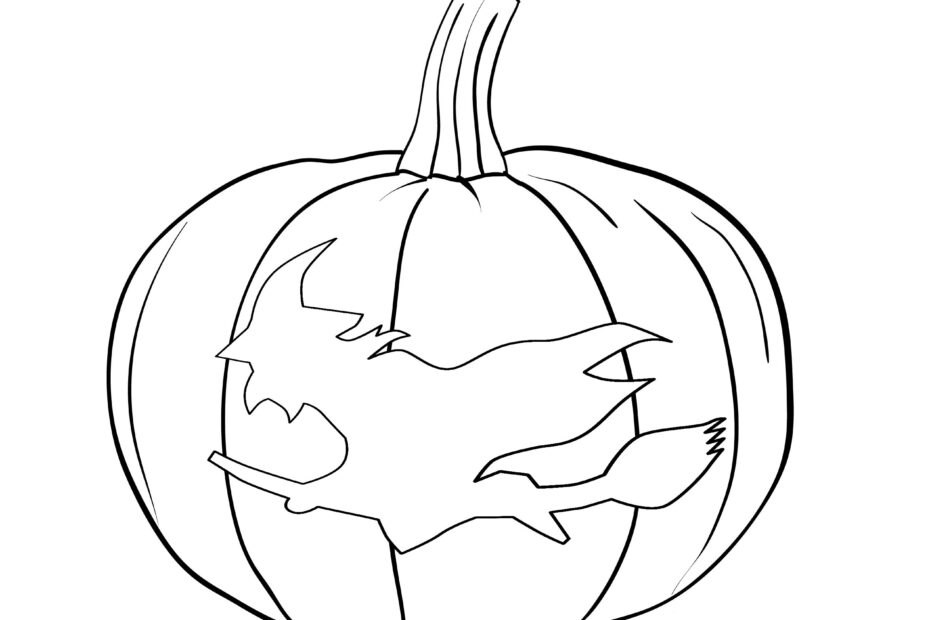 Pumpkin Coloring Pages Free Printable Stephenson