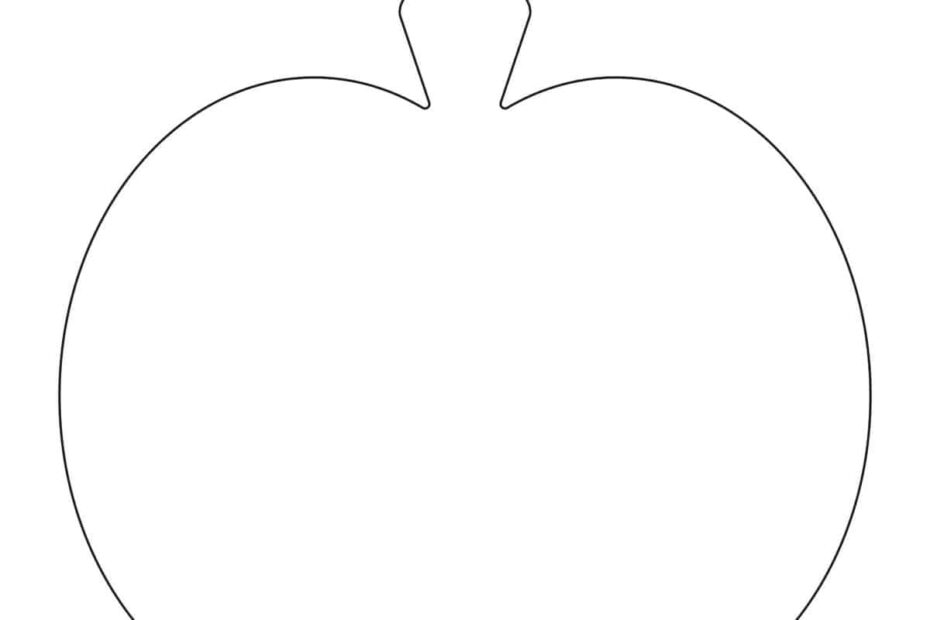 Pumpkin Outline Childhood Magic