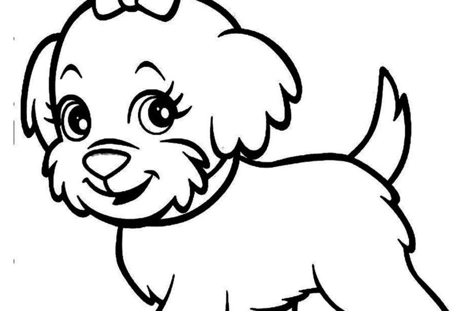 Puppy Coloring Sheets Radinriko