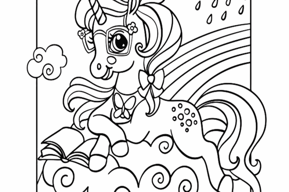 Rainbow Color Page Printable Free Printable Coloring Pages