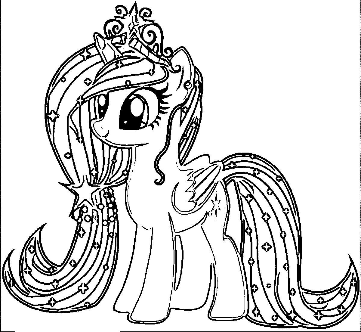 My Little Pony coloring printable