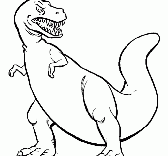 Realistic Dinosaur Coloring Pages Coloring Home