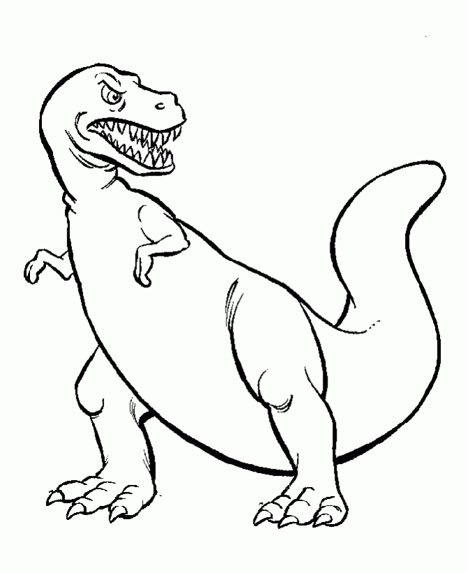 Realistic Dinosaur Coloring Pages Coloring Home
