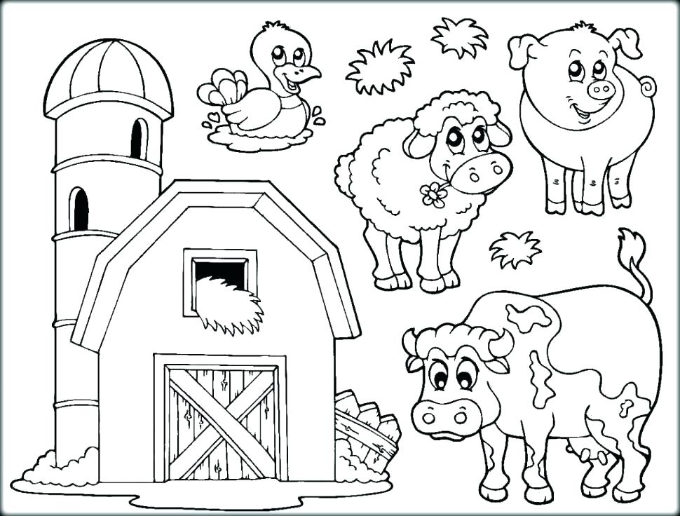 Realistic Farm Animal Coloring Pages At GetColorings Free Realistic Farm Animal Coloring Pages At GetColorings Free