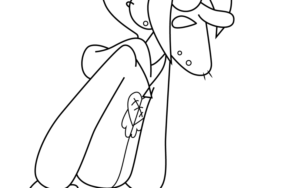 Robbie Valentino Angry Gravity Falls Coloring Page For Kids Free