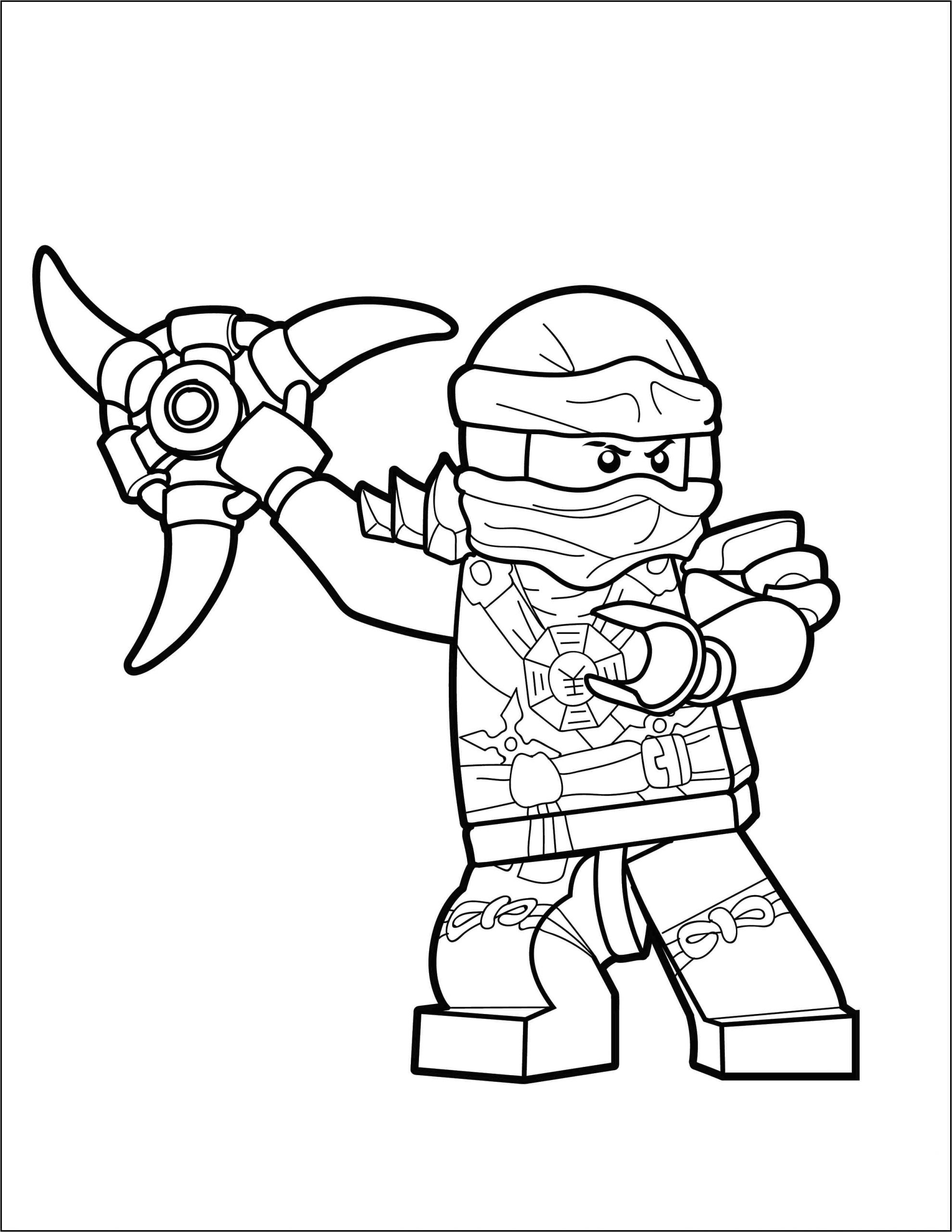 LEGO Ninjago Coloring Pages Free Printable LEGO Ninjago Coloring Pages Free Printable