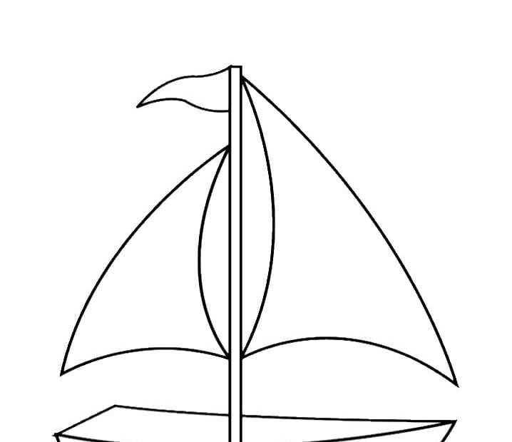 Sail Boat Coloring Page Free Printable Coloring Pages For Kids