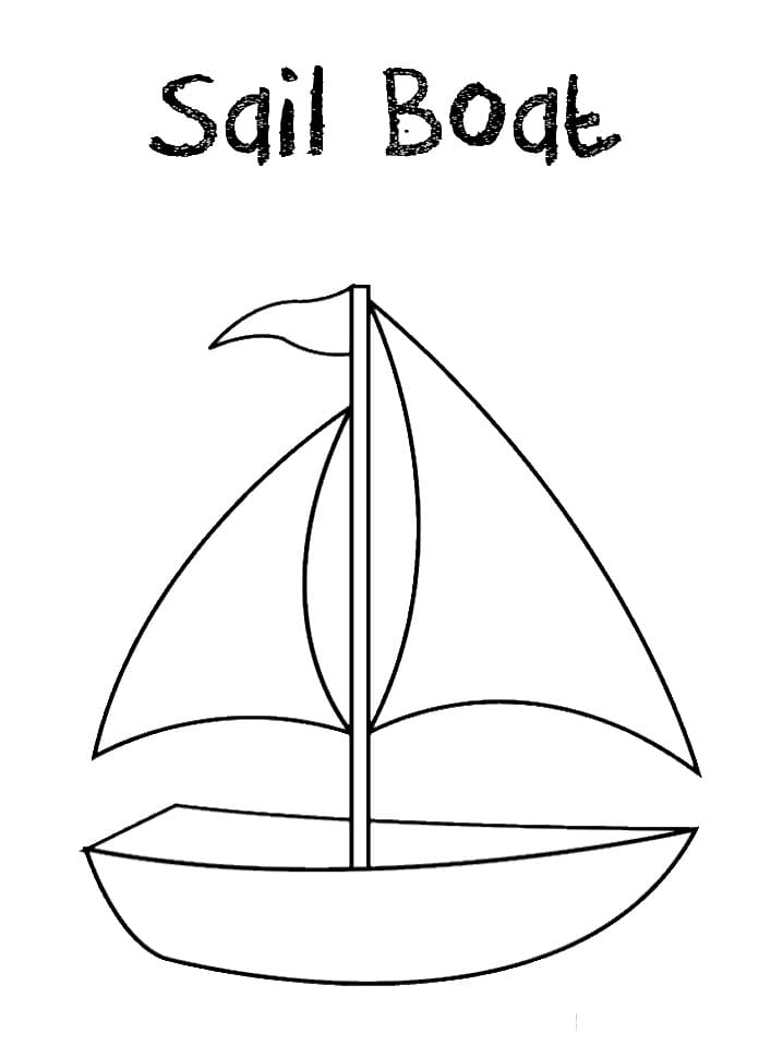 Sail Boat Coloring Page Free Printable Coloring Pages For Kids Sail Boat Coloring Page Free Printable Coloring Pages For Kids