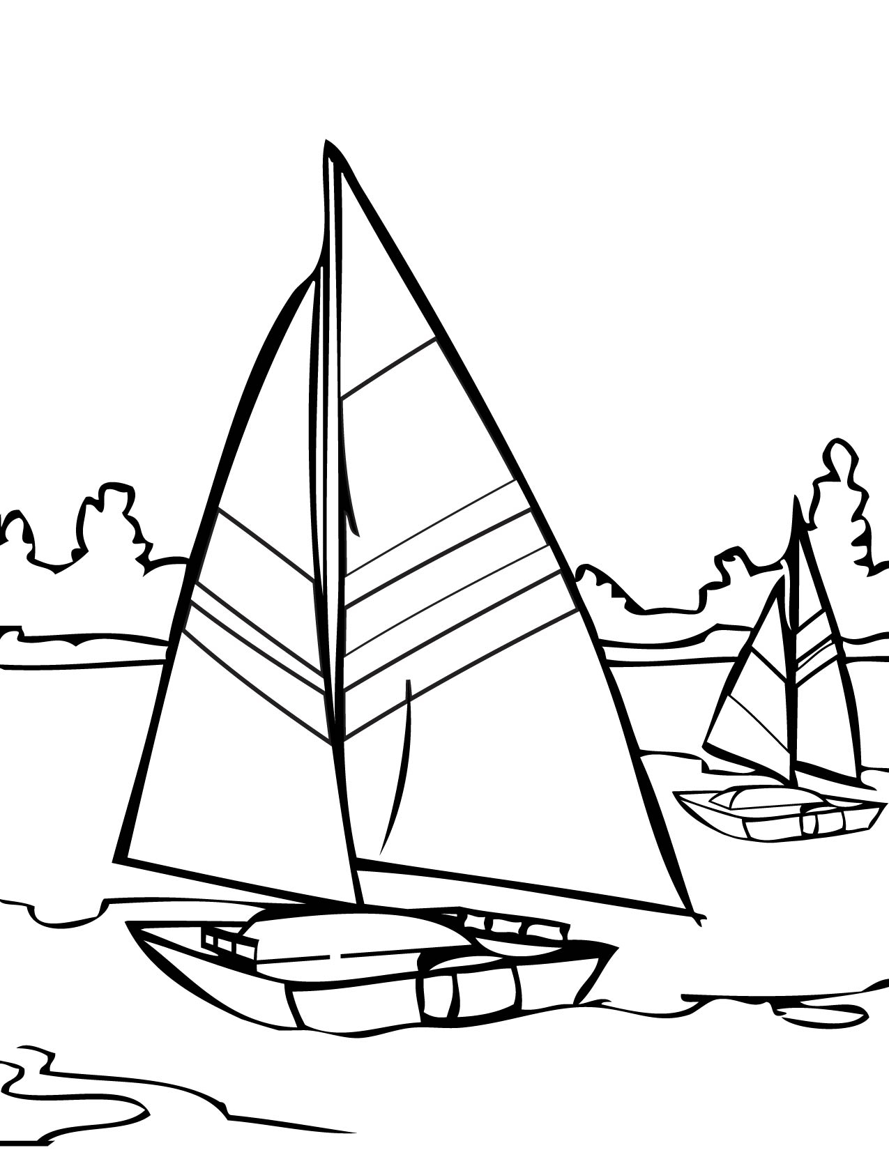 Sail Coloring Page ClipArt Best Sail Coloring Page ClipArt Best