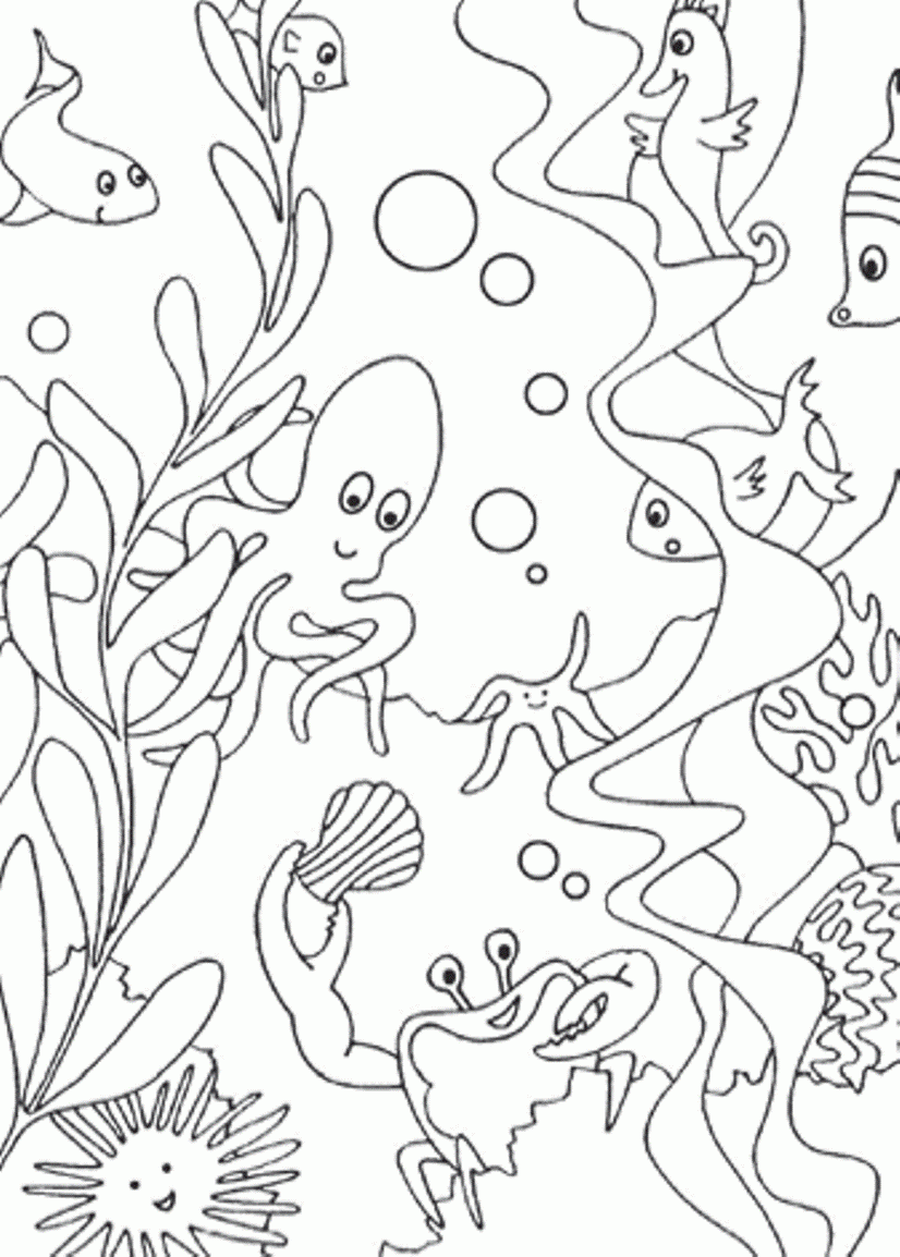 Sea Animal Coloring Pages To Download And Print For Free Sea Animal Coloring Pages To Download And Print For Free