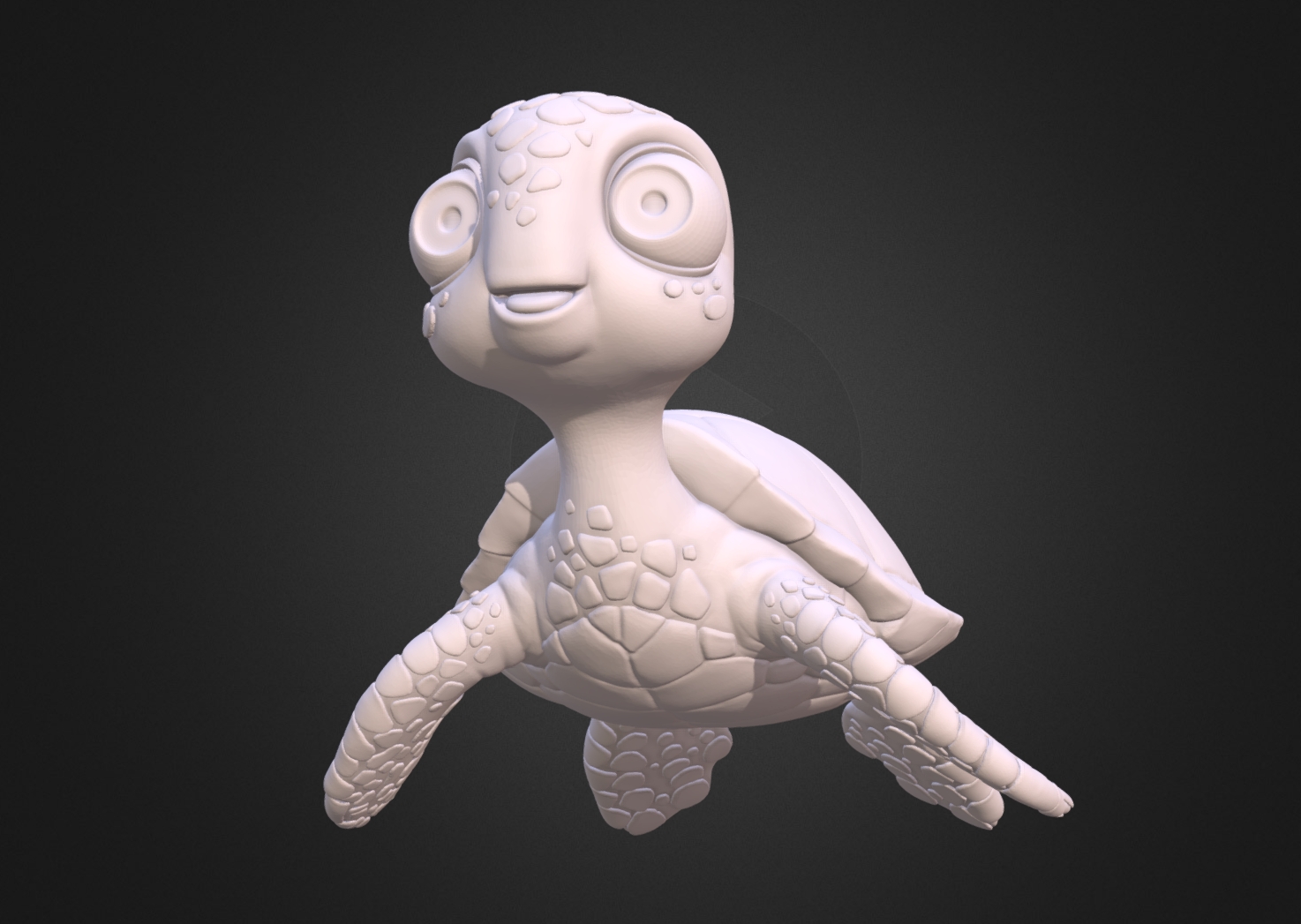 Sea Turtle Green Turtle ready To 3D Print 3D Model 30 fbx stl Sea Turtle Green Turtle ready To 3D Print 3D Model 30 fbx stl