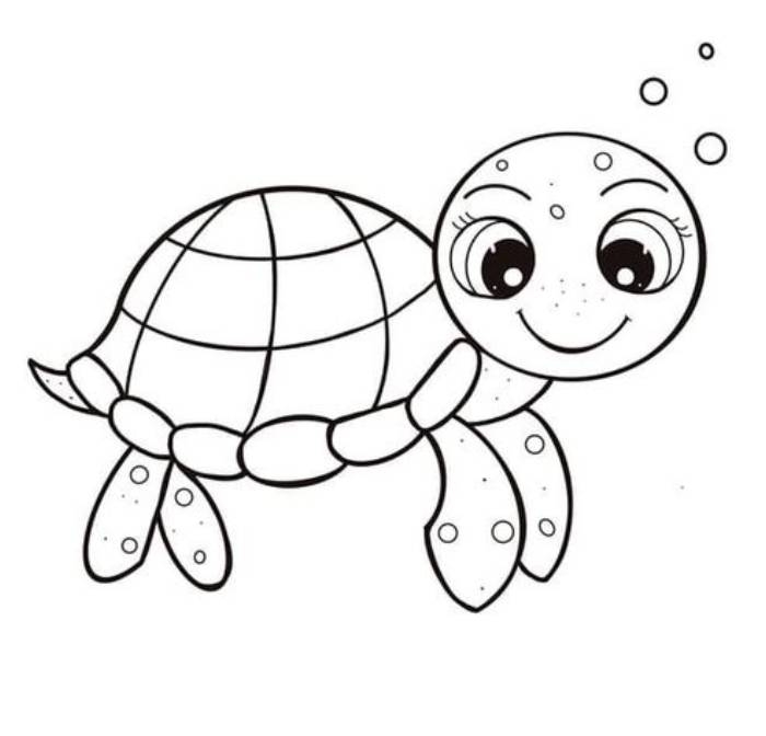 Sea Turtle Printable Coloring Page Sea Turtle Printable Coloring Page