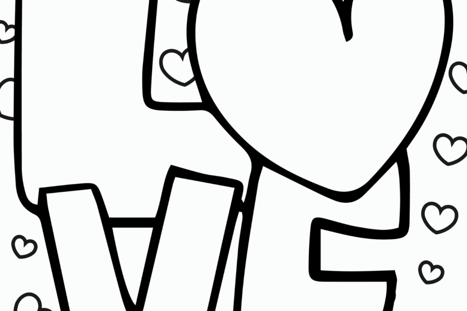 Self Love Coloring Sheets Coloring Pages