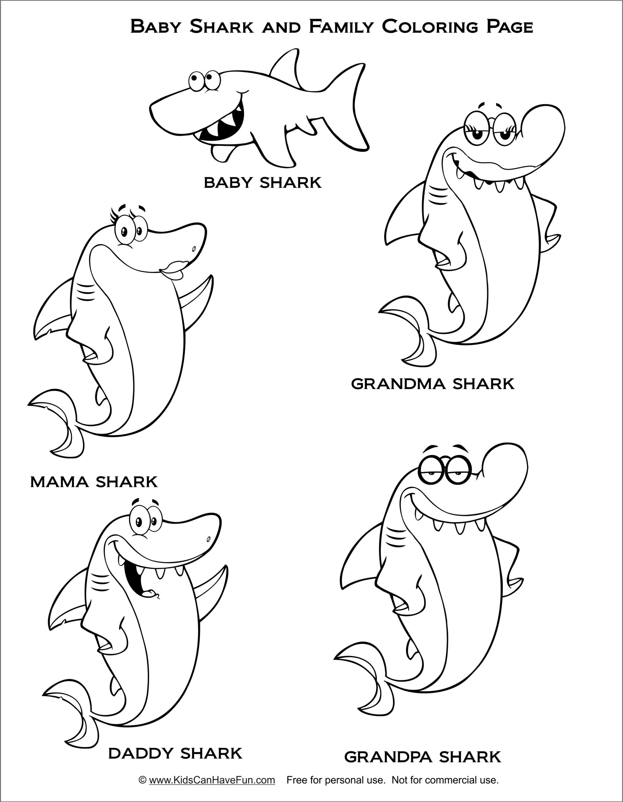 Shark Coloring Pages ColoringBay Shark Coloring Pages ColoringBay