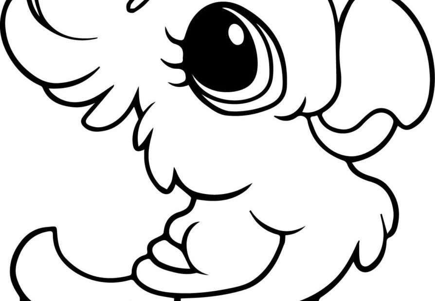 Simple Animal Coloring Pages At GetDrawings Free Download