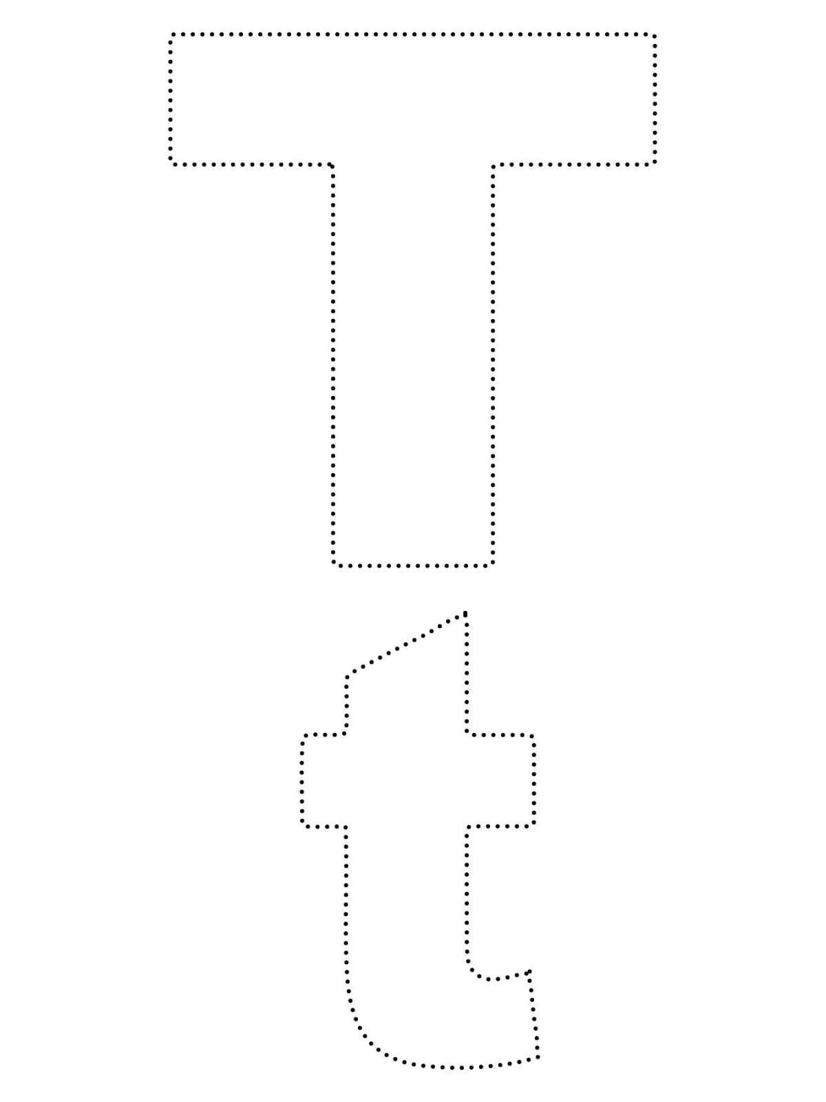 Simple Letter T Tracing Coloring Page Download Print Or Color Online Simple Letter T Tracing Coloring Page Download Print Or Color Online