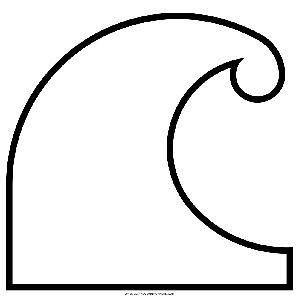 Simple Waves Coloring Page Coloring Pages Simple Waves Coloring Page Coloring Pages