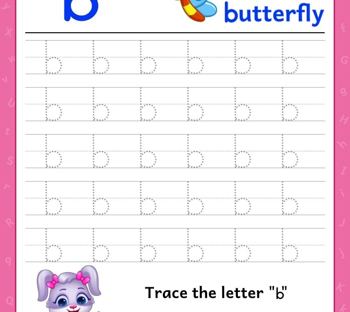 Small Letter B Tracing Worksheets Letter Tracing Worksheets