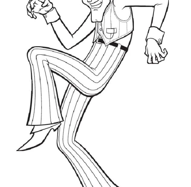 Sneaky Robbie Rotten Coloring Page Download Print Or Color Online
