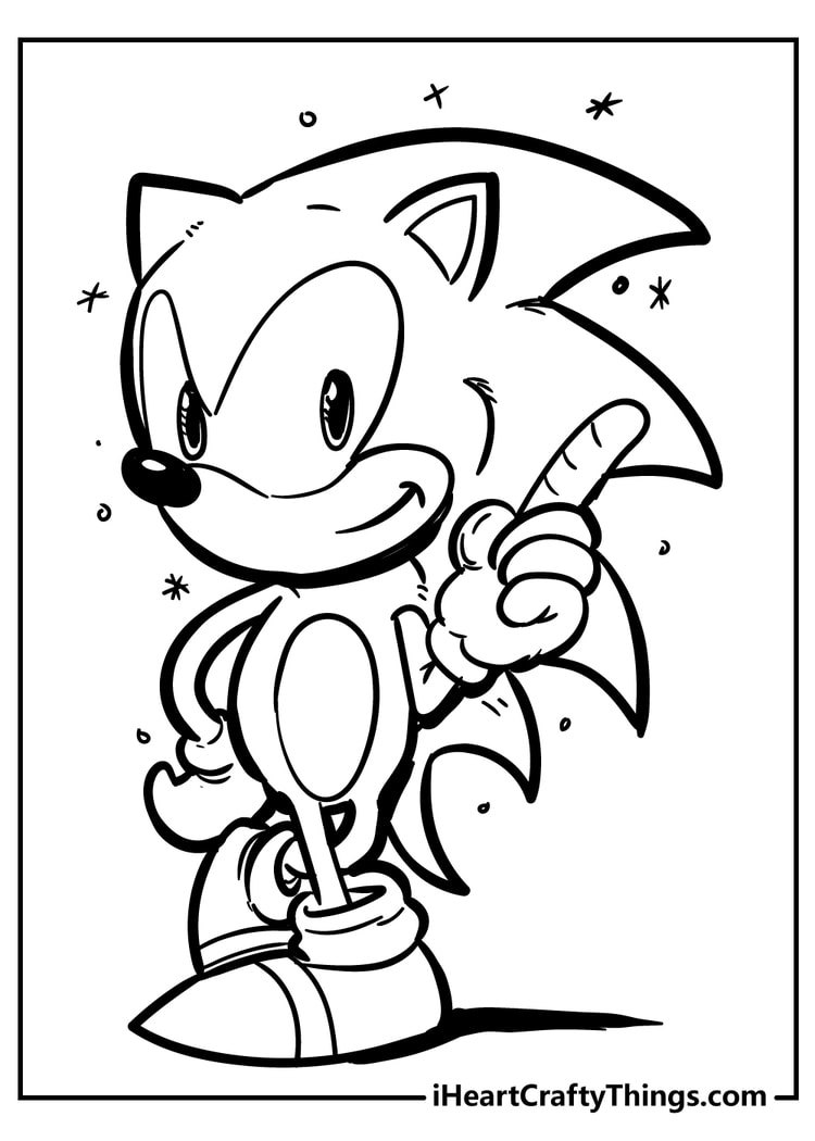 Sonic Color Pages Free Printable Sonic Color Pages Free Printable