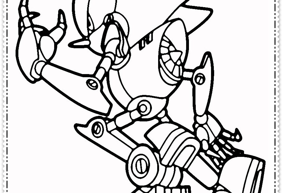 Sonic Coloring Pages