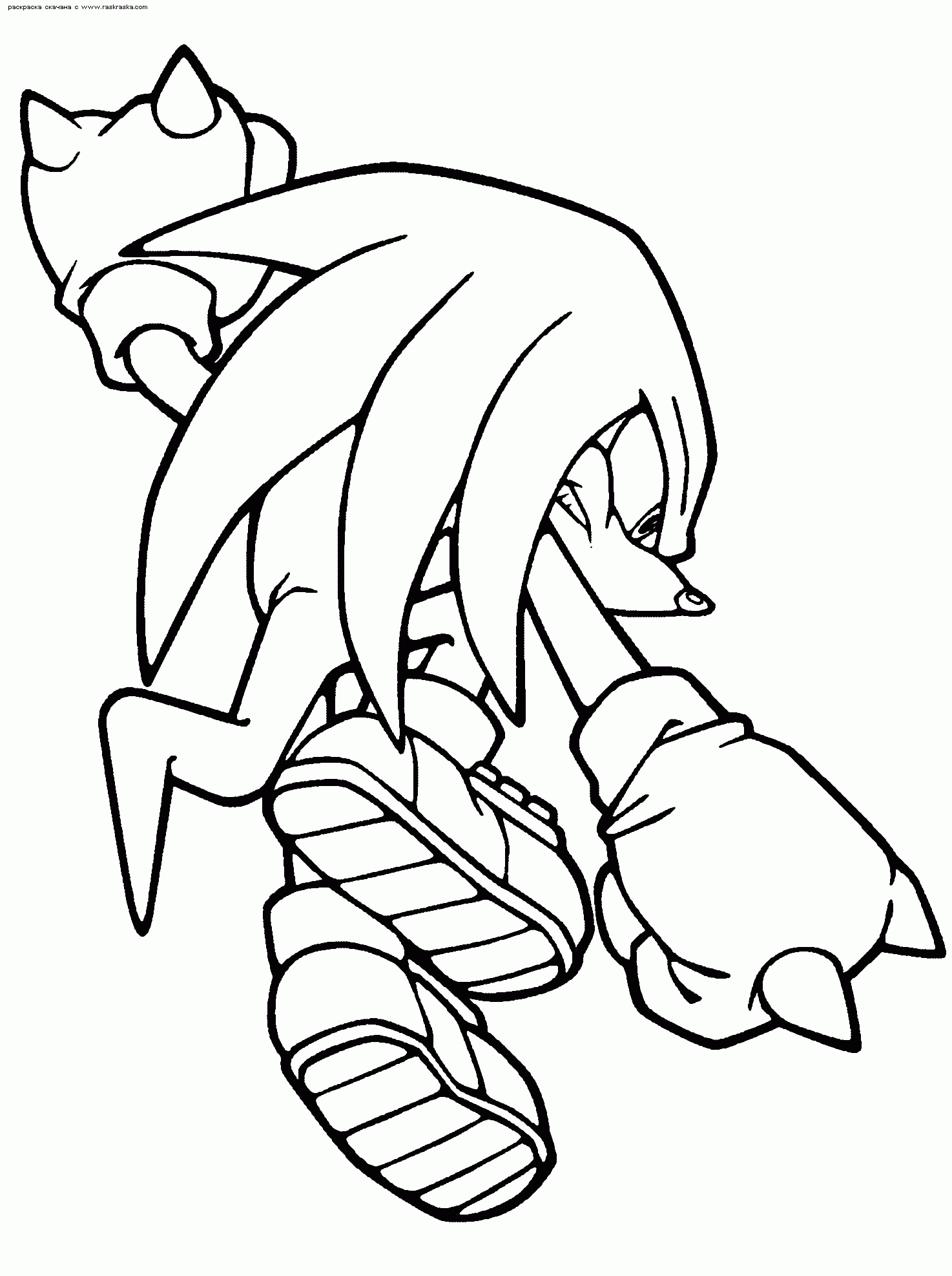 Sonic Coloring Pages Knuckles Coloring Home Sonic Coloring Pages Knuckles Coloring Home