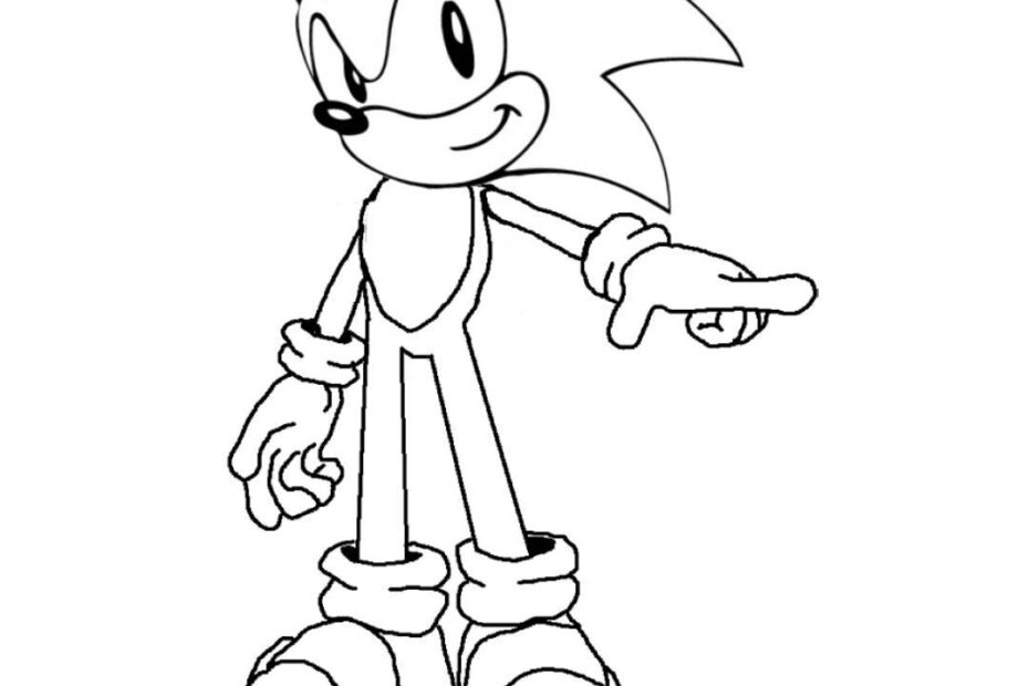 Sonic Colouring Pages Free Printable Pdf Printable Free Templates