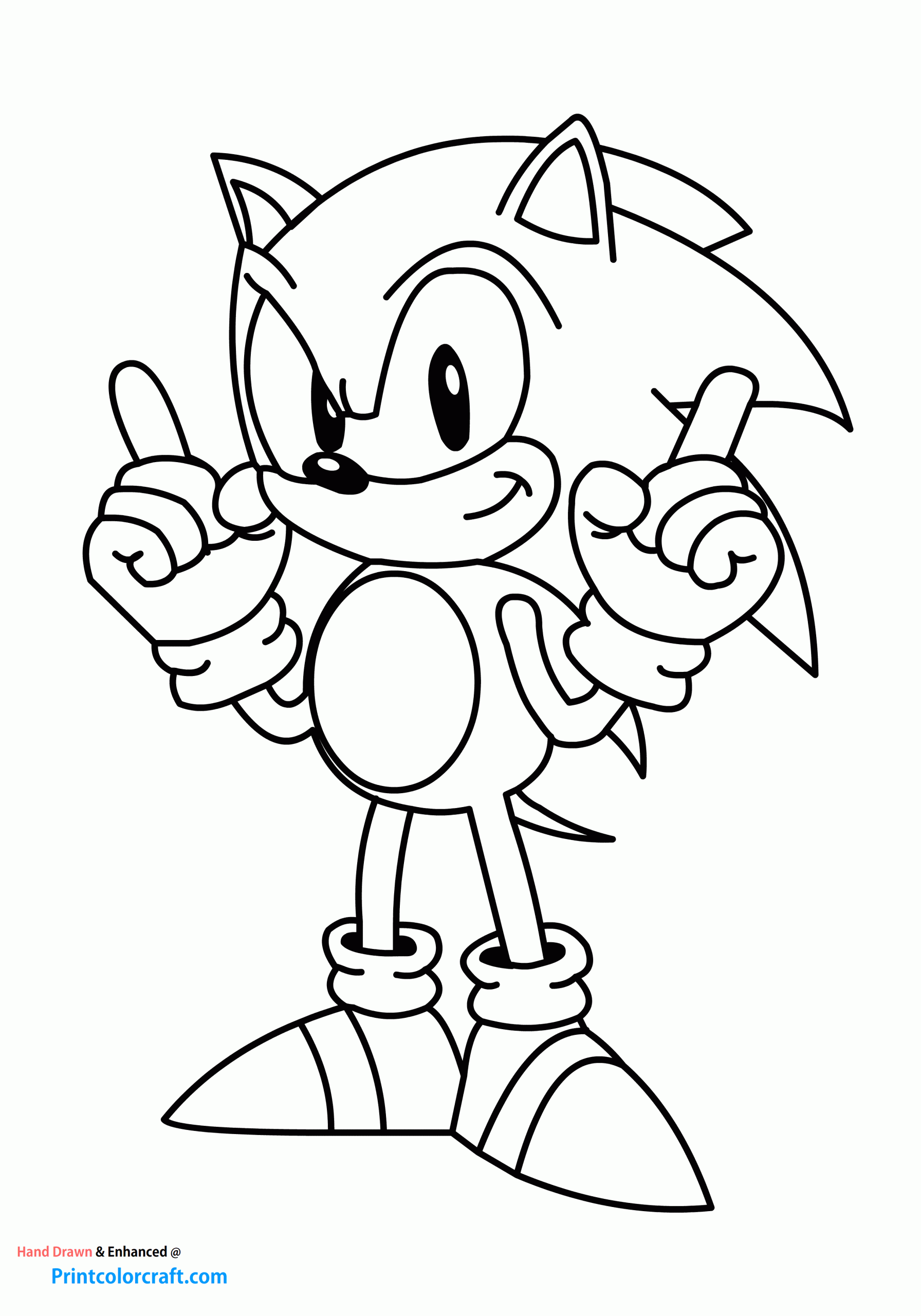 Sonic coloring sheets printable Sonic coloring sheets printable