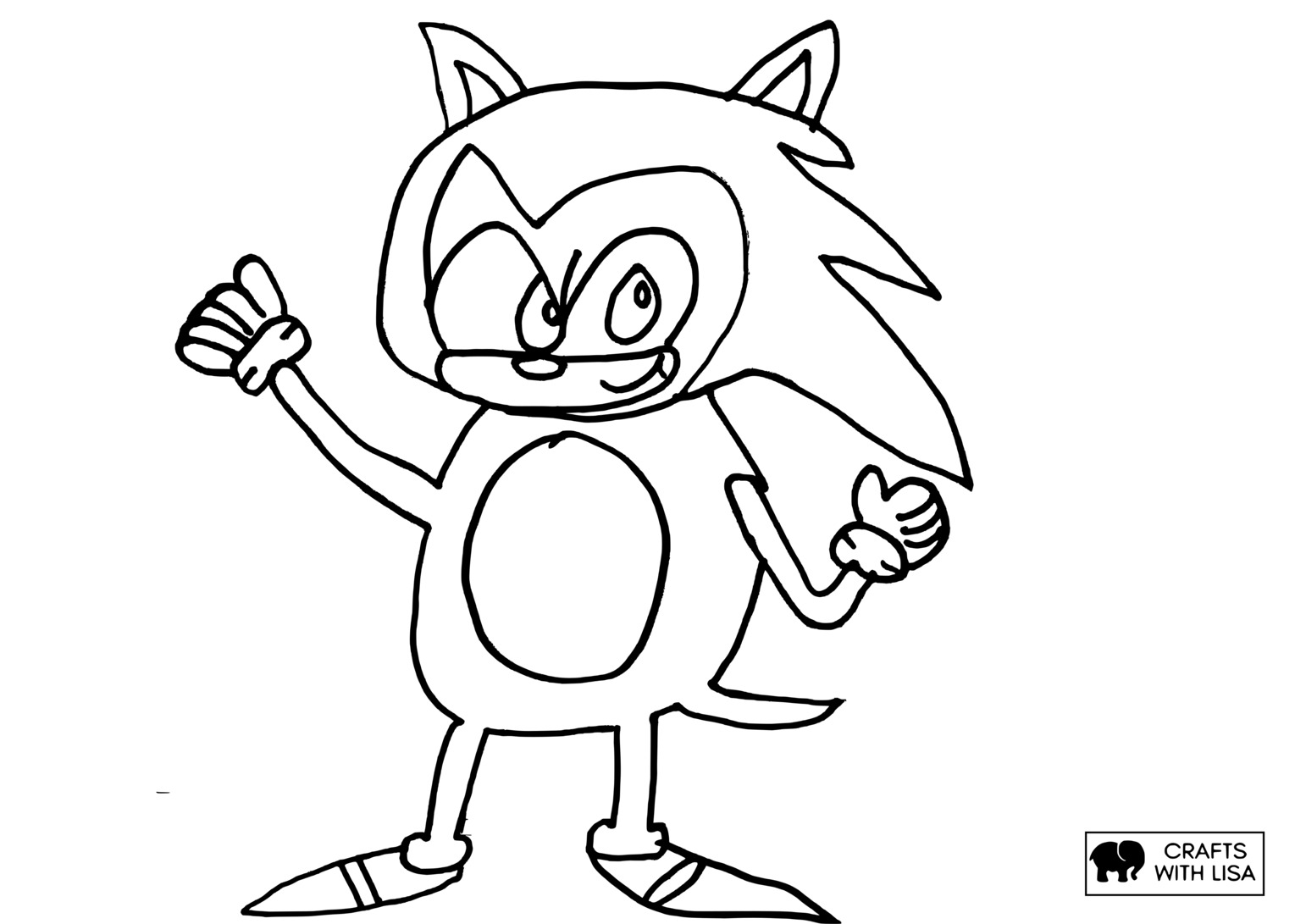 Sonic the hedgehog coloring sheet Sonic the hedgehog coloring sheet