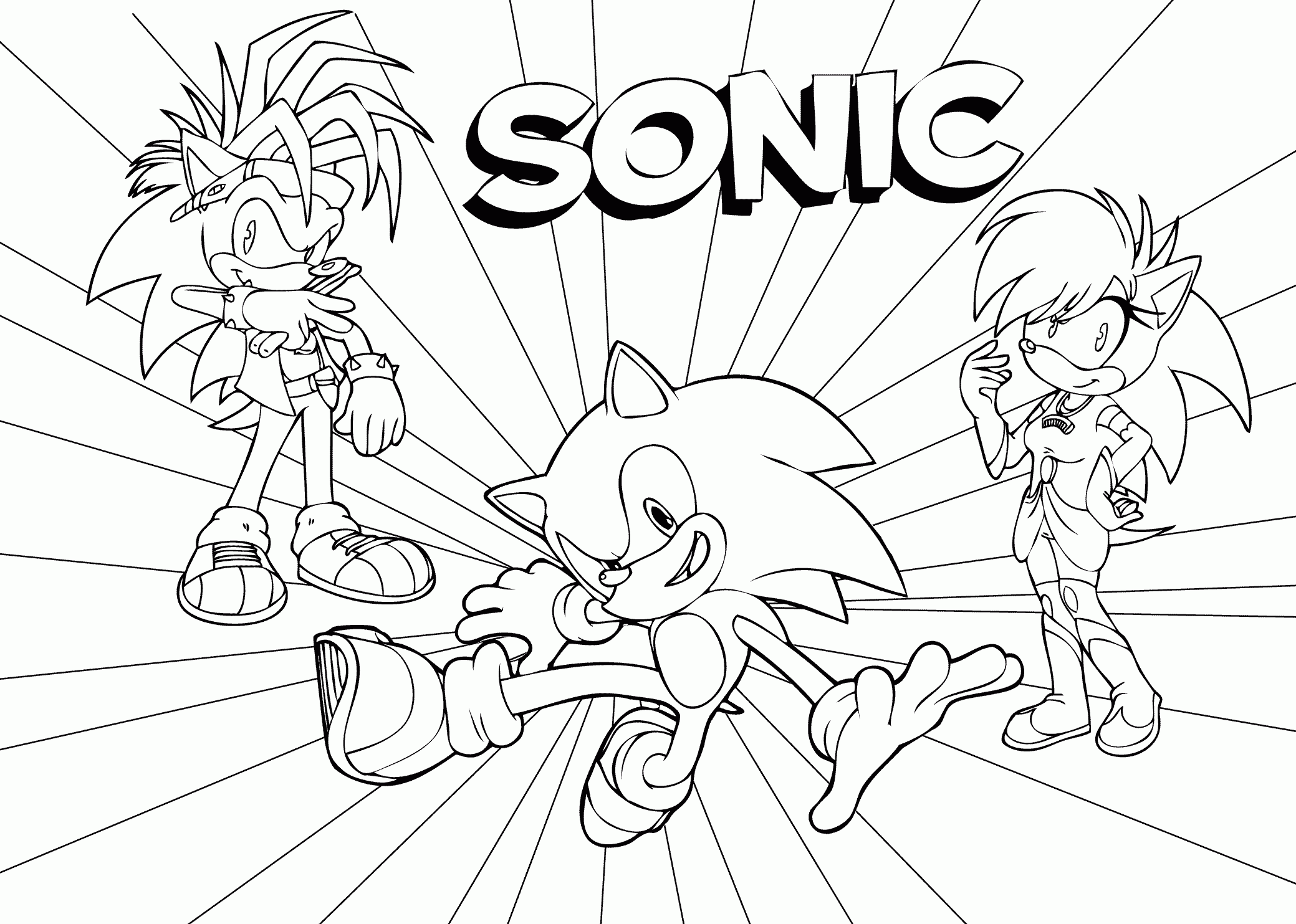 Sonic The Werehog Coloring Pages To Print Coloring Home Sonic The Werehog Coloring Pages To Print Coloring Home