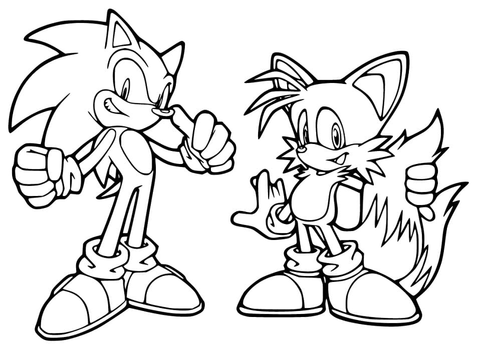 Sonic With Tails Coloring Page Free Printable Coloring Pages For Kids Sonic With Tails Coloring Page Free Printable Coloring Pages For Kids