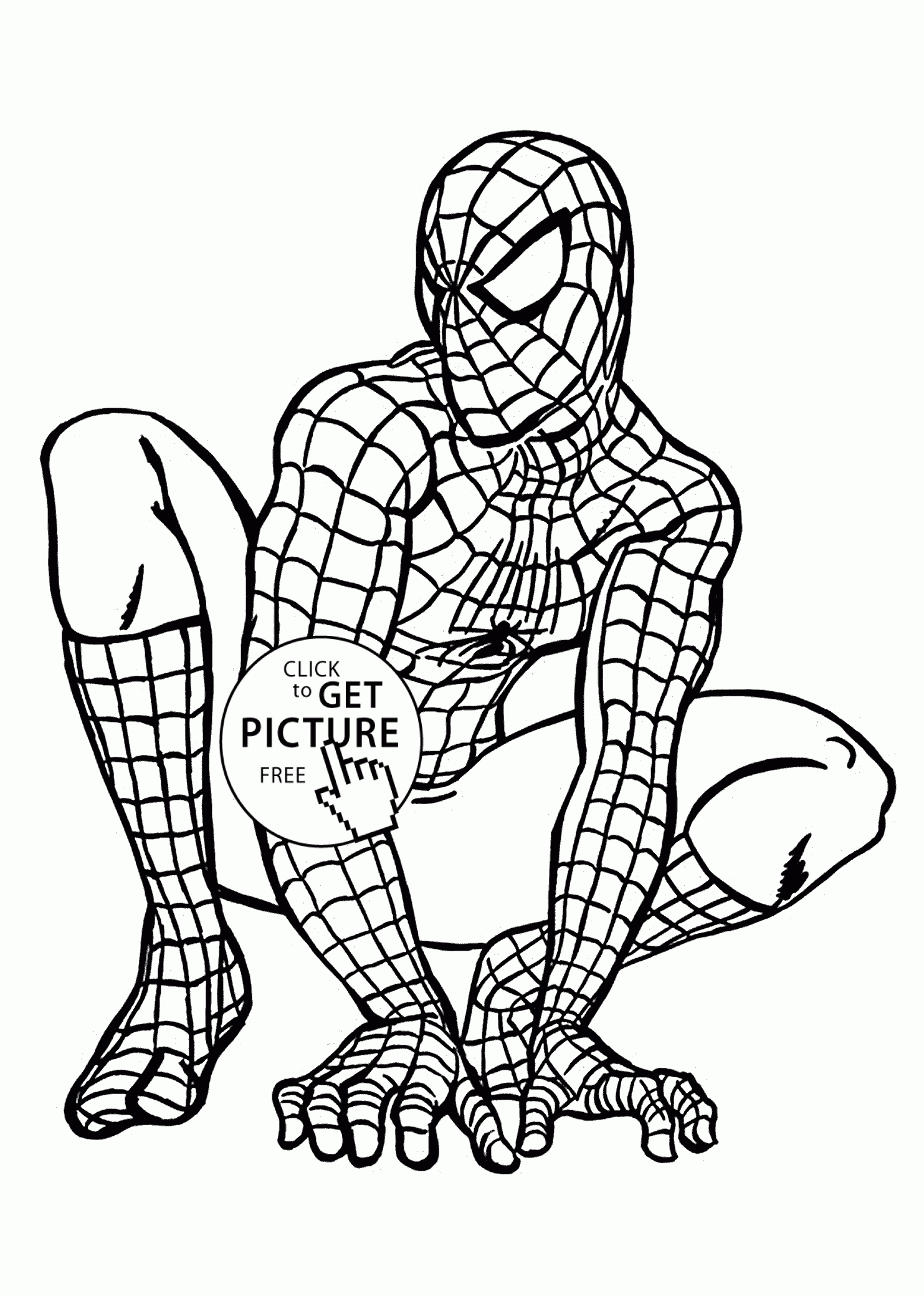 Spider Man Coloring Pages Learny Kids Spider Man Coloring Pages Learny Kids