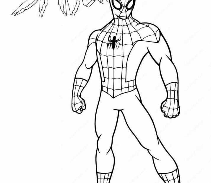 Spider Man Coloring Pages Pdf Free Printable Templates