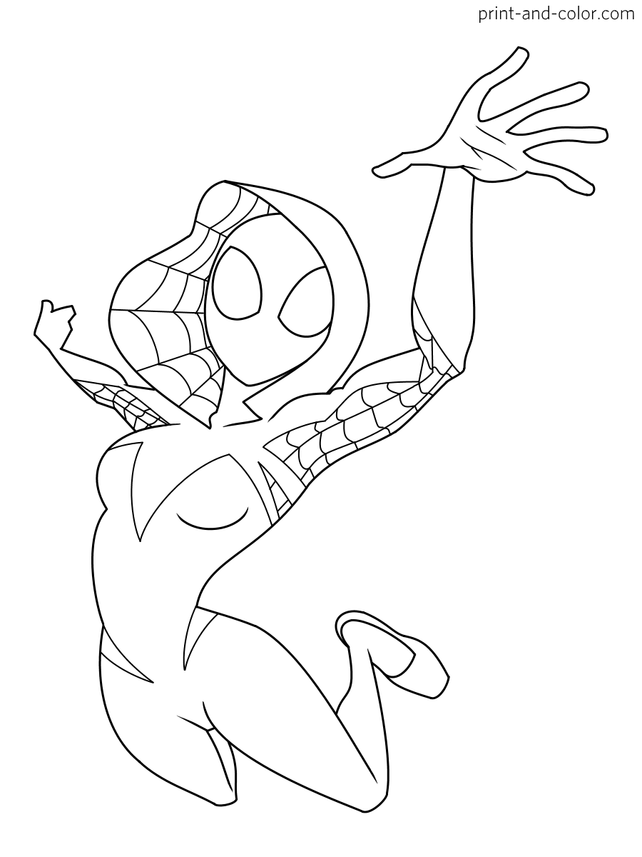 Spider Man Coloring Pages Print And Color Spider Man Coloring Pages Print And Color