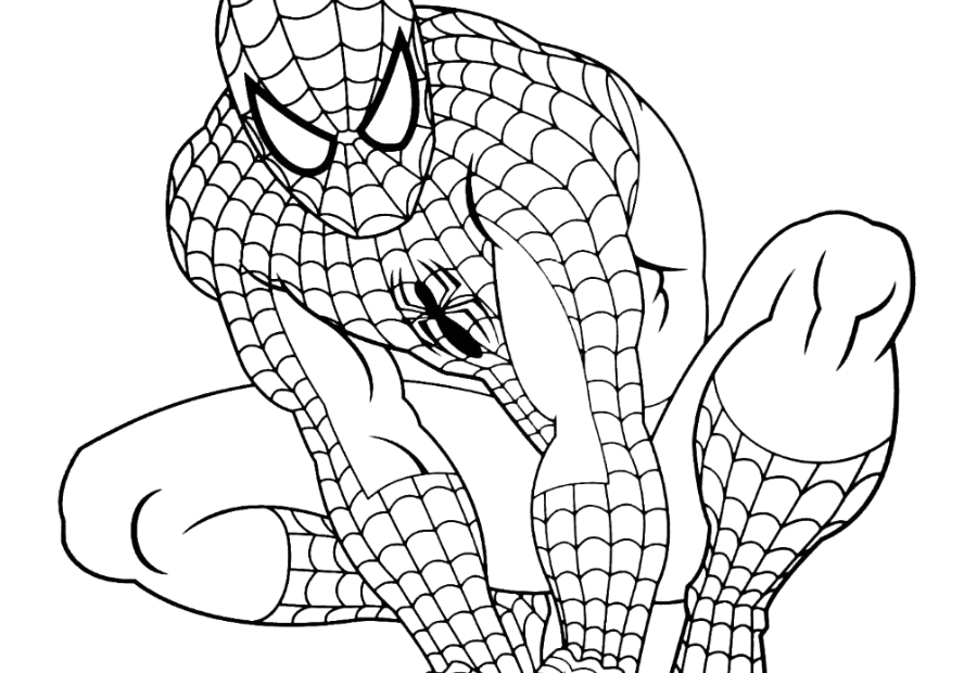 Spider Man Coloring Pages Print And Color
