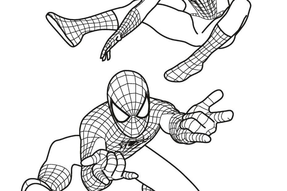 Spider Man Coloring Pages Printable Printable World Holiday