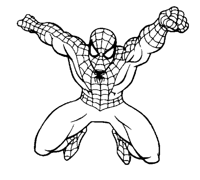 Spider Man Coloring Sheets Free