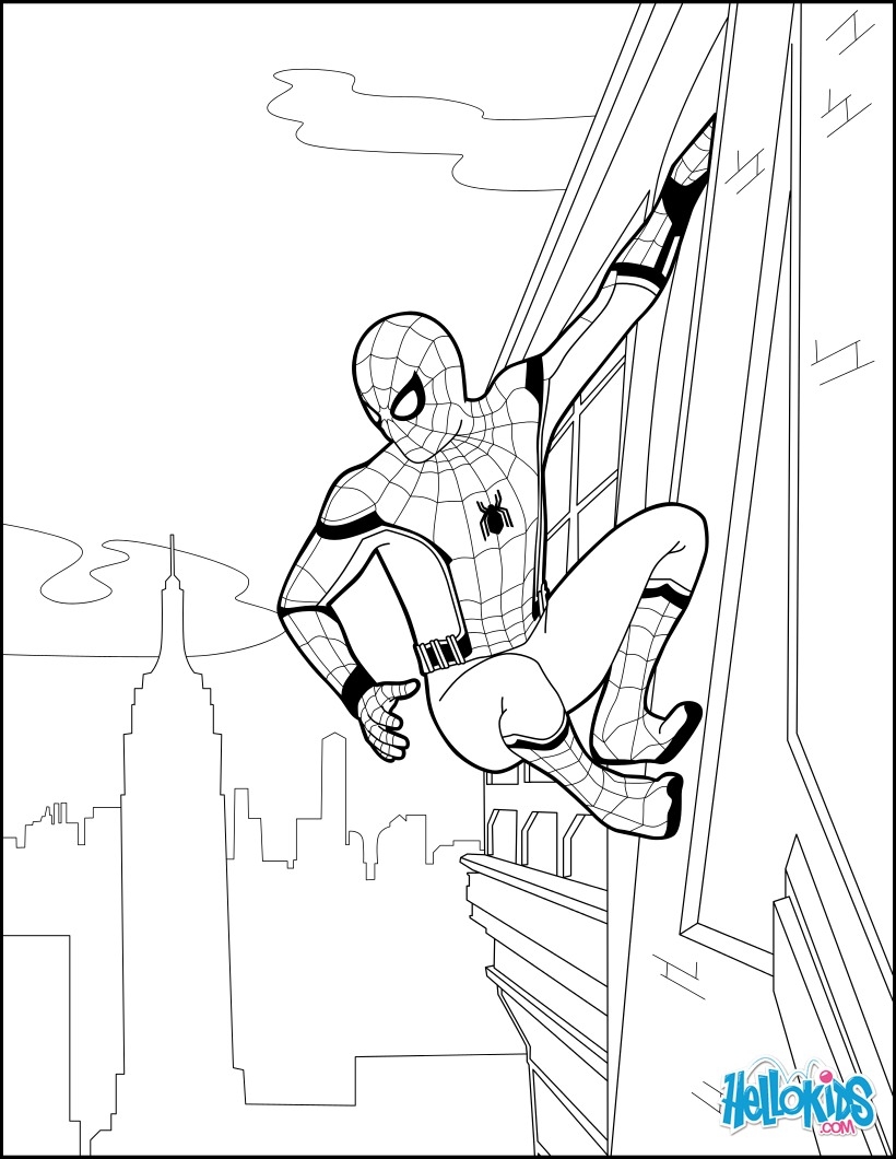 Spider Man Homecoming Coloring Pages Spider Man Homecoming Coloring Spider Man Homecoming Coloring Pages Spider Man Homecoming Coloring