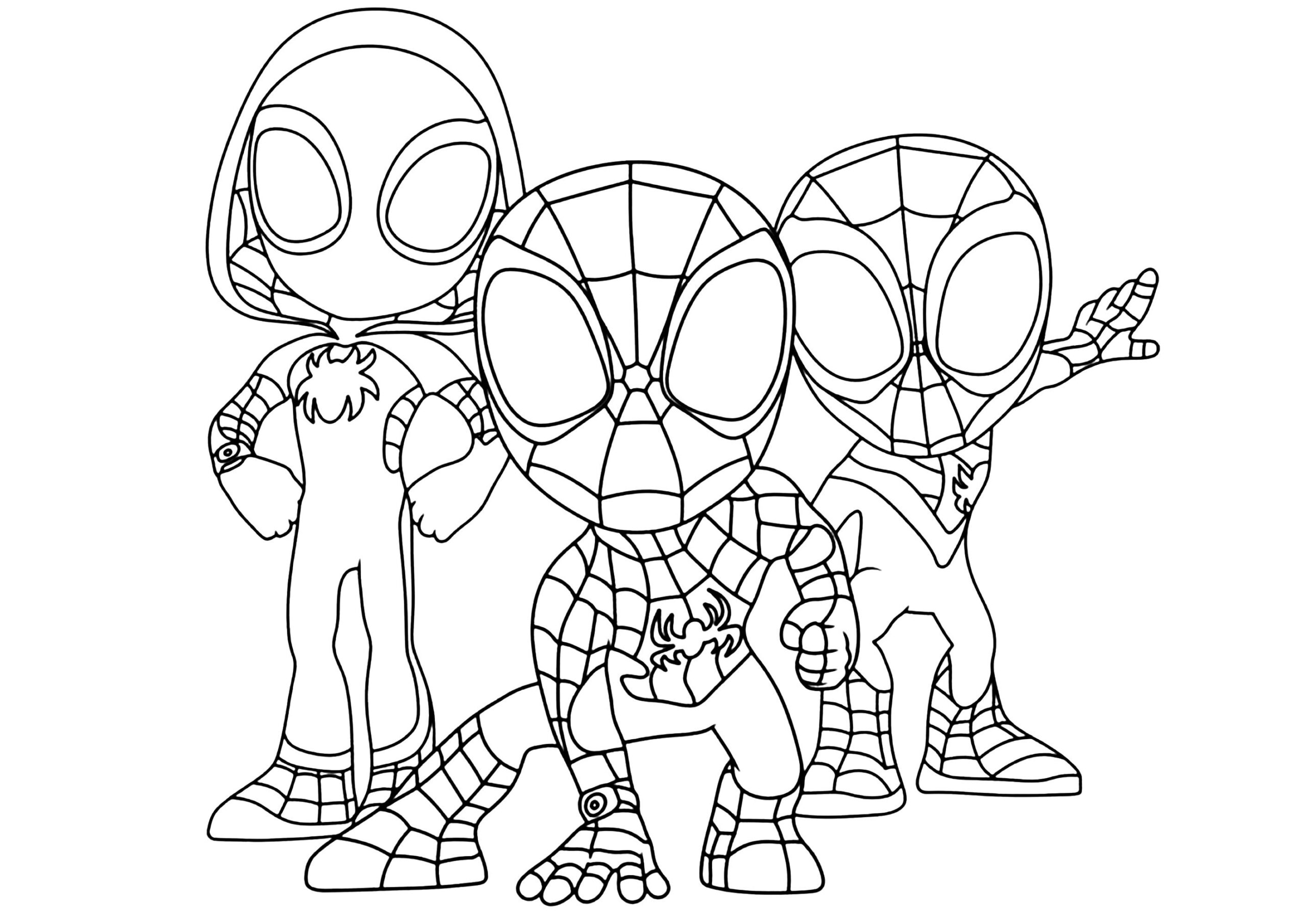 Spider Man Into The Spider Verse Characters In Kawaii Mode Spider Man Spider Man Into The Spider Verse Characters In Kawaii Mode Spider Man