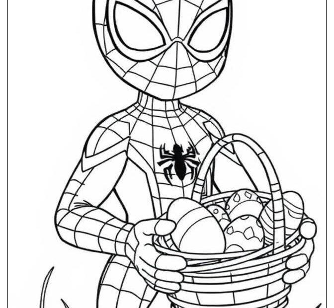 Spiderman Coloring Sheet Free Pdf Infoupdate