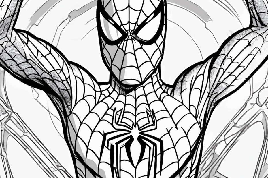 Spiderman Coloring Sheet Free Pdf Infoupdate