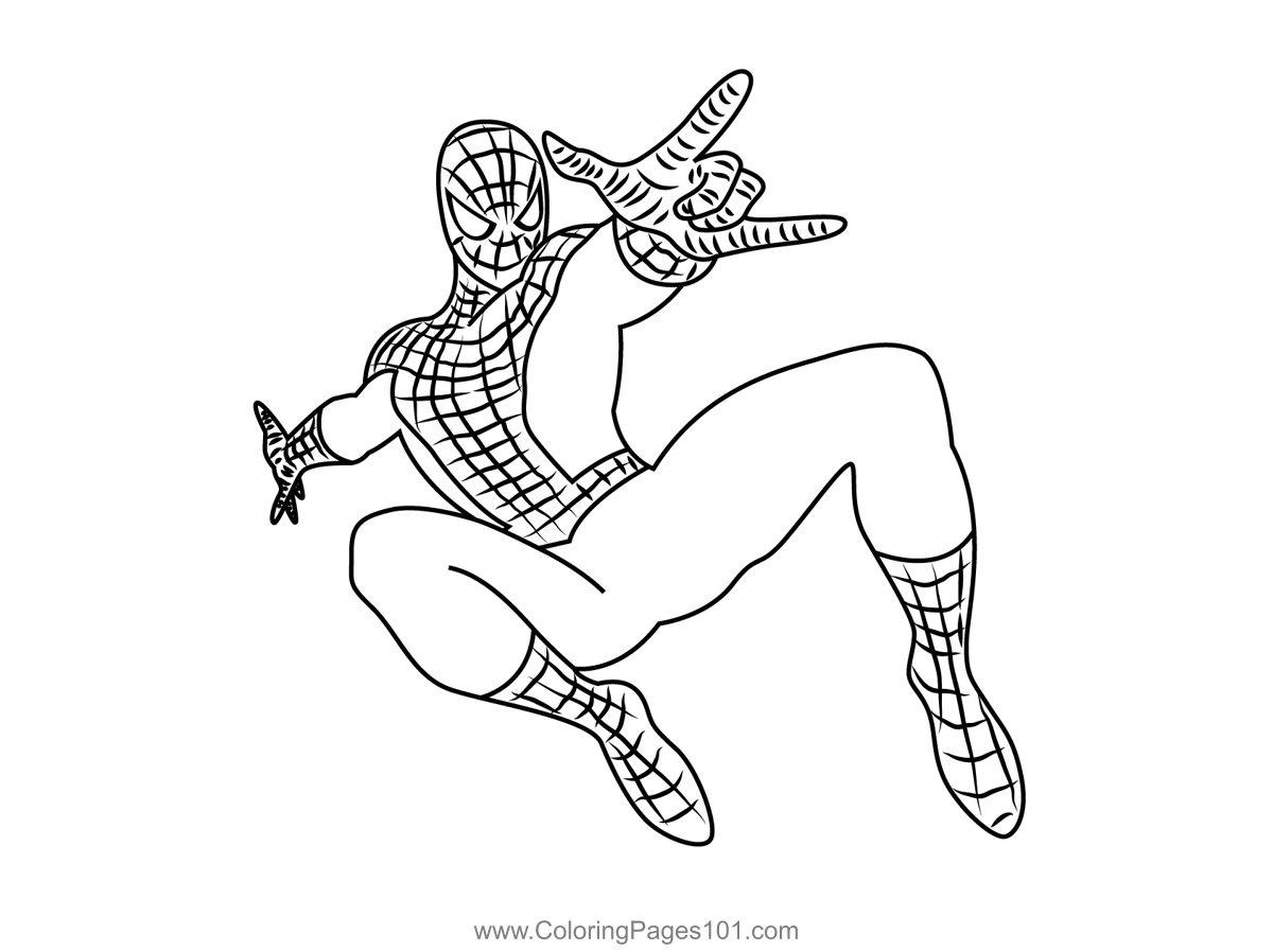 Spider-Man coloring pages Spider-Man coloring pages