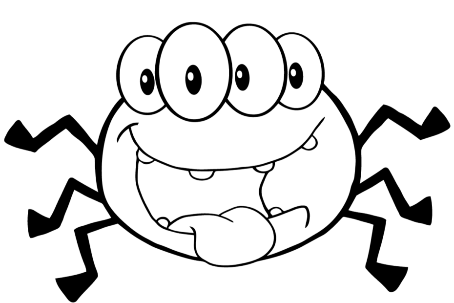 Spiders Coloring Pages Coloring Home