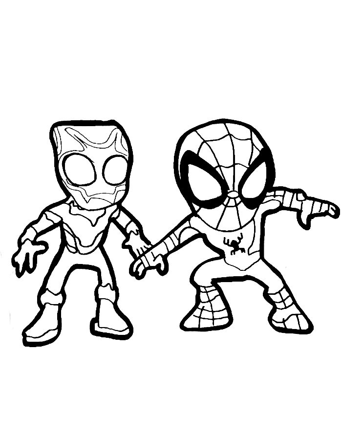 coloring pages spidey amazing friends coloring pages spidey amazing friends